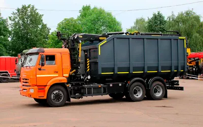 Ломовоз КАМАЗ 65115 с КМУ VM10L74М